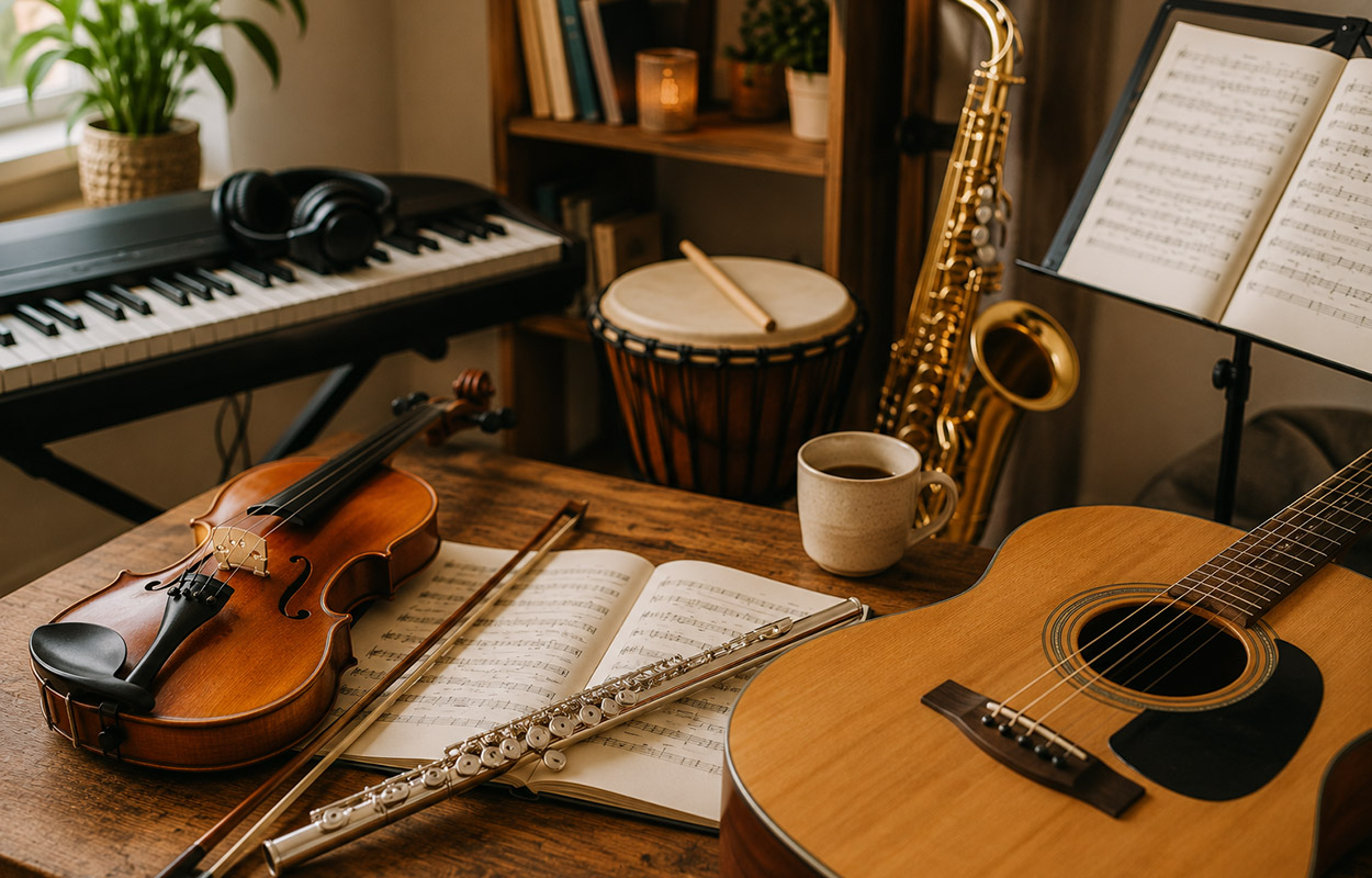 Musik & Instrumenter 1250